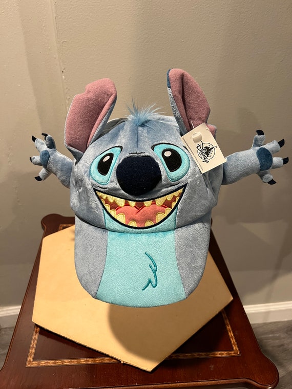 Disney Parks Stitch Character Plush Hat Cap Adult… - image 1