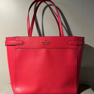 Buy Kate Spade New York Staci Saffiano Leather Laptop Tote Shoulder Bag  Color Block at