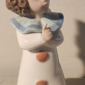Vintage Nao by Lladro Standing Pierrot Figurine Clowns Jesters & Harlequins Mint