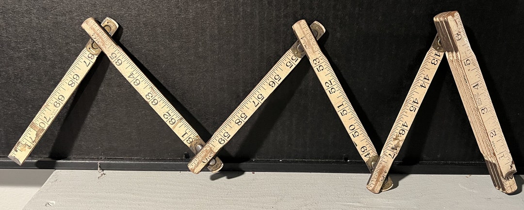 Lufkin Rigid 72 Inch Ruler Vtg Lufkin Folding Ruler No. 8616F 6ft 72 Inches - Etsy