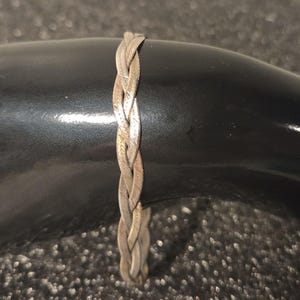MILOR Italy 925 sterling silver Braided bracelet  Vintage