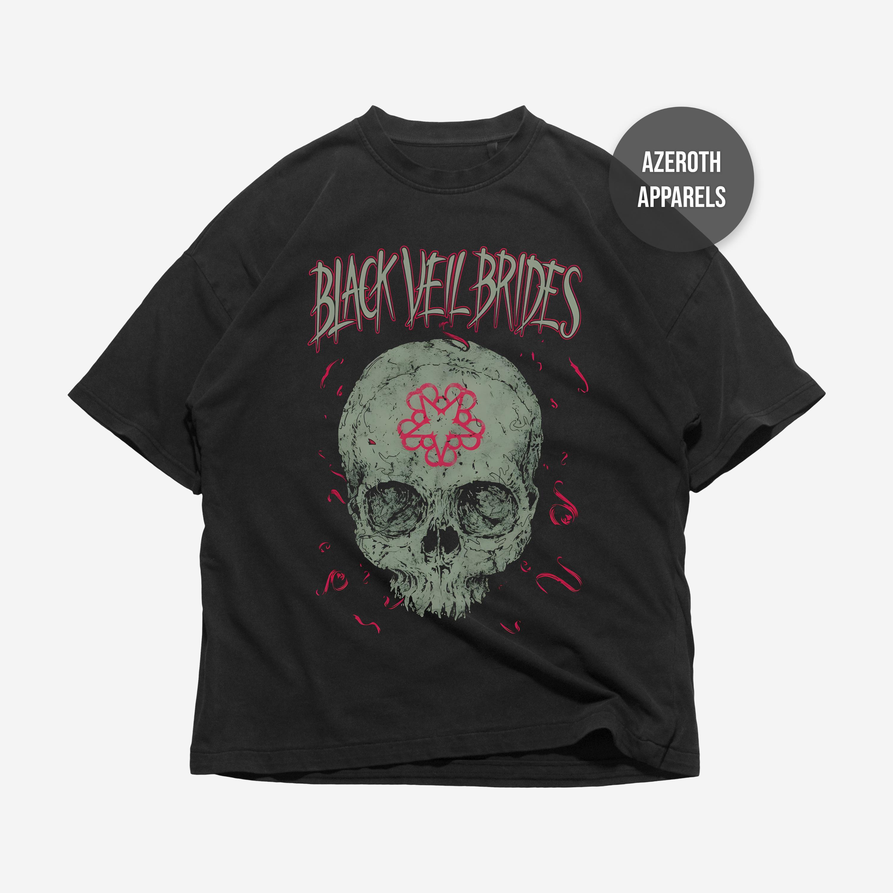 Black veil brides stickers - Etsy México, image size:3000x3000