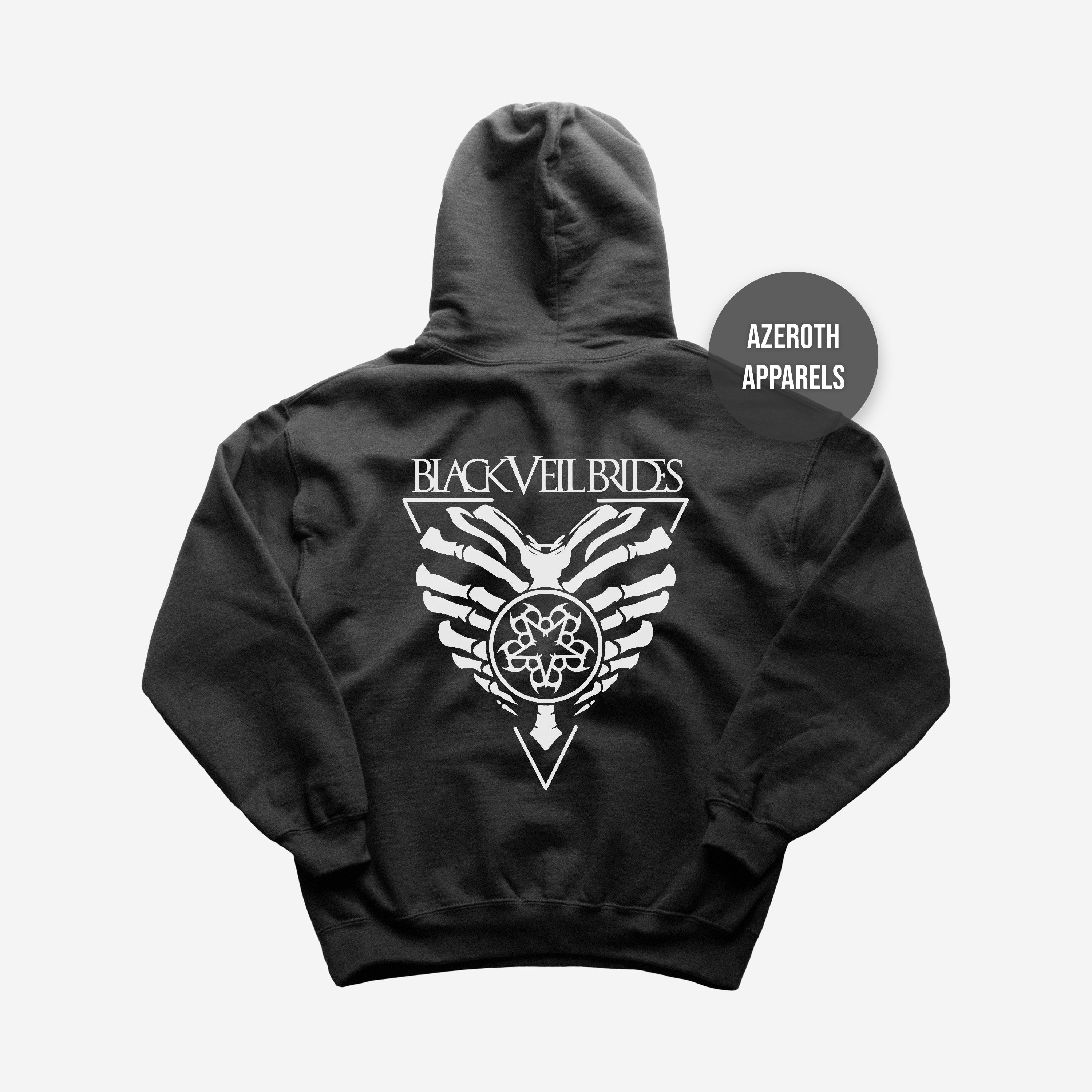 Black veil brides stickers - Etsy México, image size:3000x3000