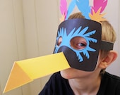 Printable Toucan Mask for Kids