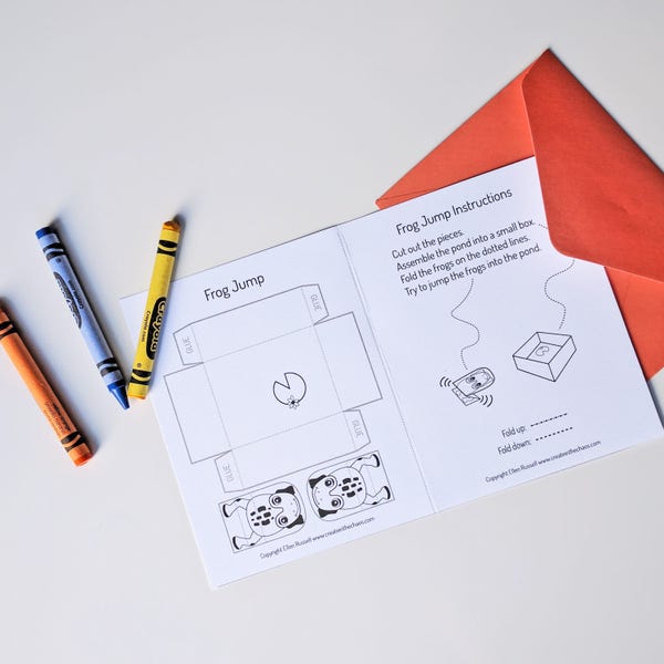 Kids Snail Mail Kit - Printable Crafts to Mail