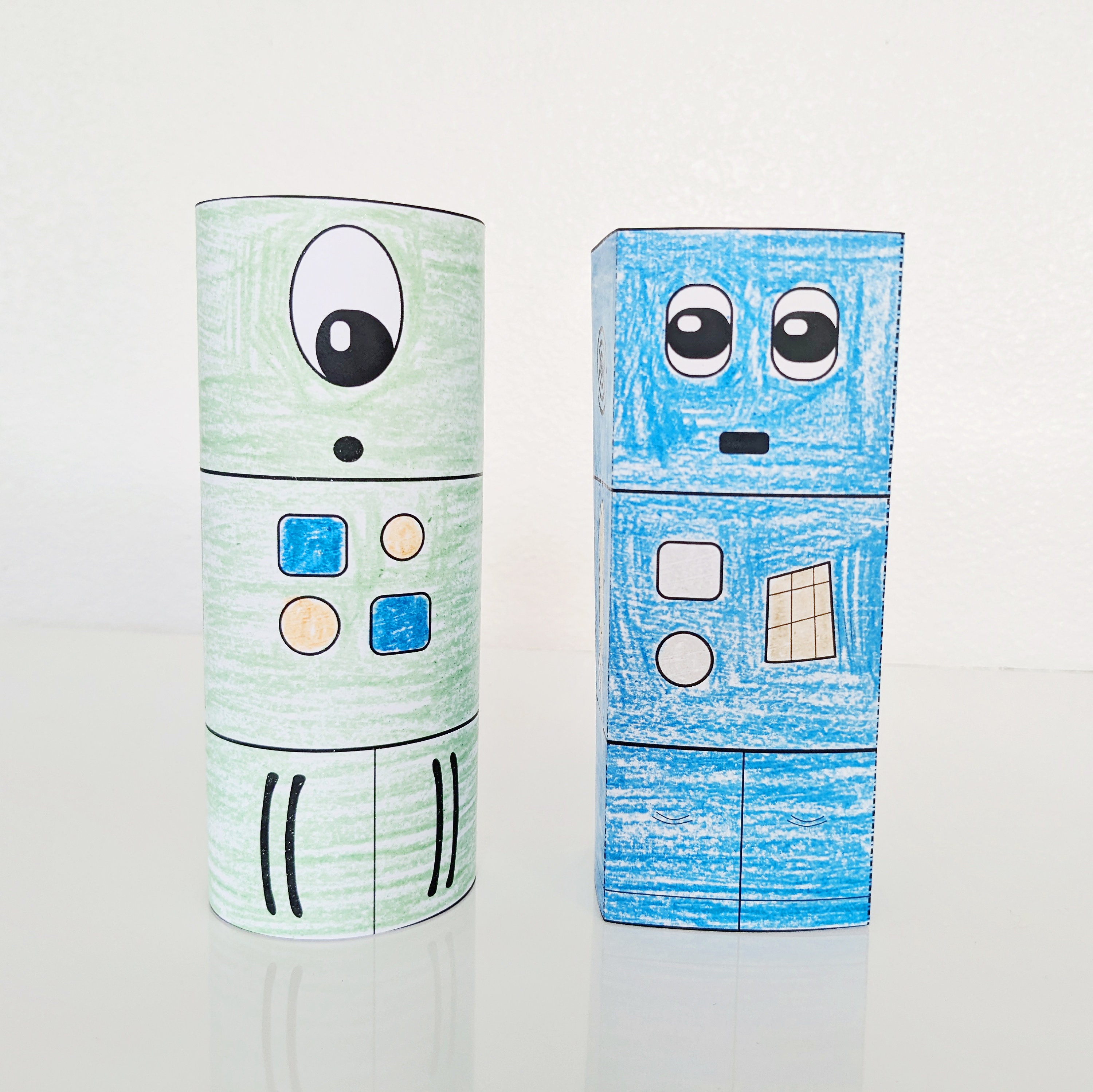 Papercraft Robot R Large Papercraft Robots - Etsy