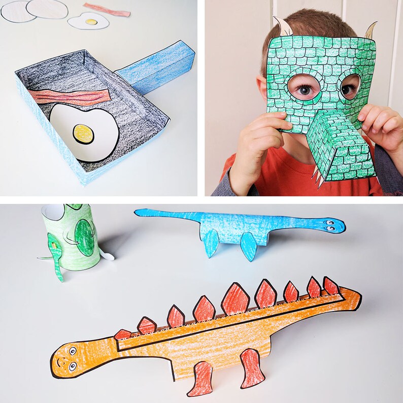 Printable Papercraft Pack Etsy