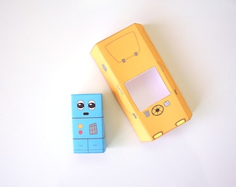 Printable Toy Robot Craft Kit