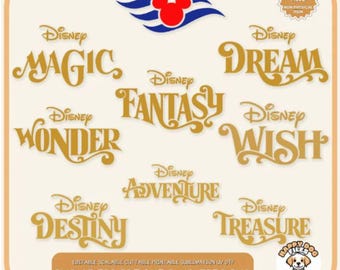 Archivo SVG PNG de crucero Archivo mágico Viaje a Disney Clip Art Sueño clipart Deseo Svg Maravilla Crucero png Destino Crucero Camiseta Aventura Familia Vacaciones