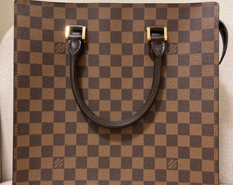 Louis Vuitton Special Order Damier Ebene Canvas Luco Tote Bag