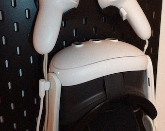 META QUEST 3, meta QUEST 3S, Wandhalterung, VR-Headset Halter, 3D Druck - Blender Modeling - BambuLab - Limitierte Edition, nur noch wenige Stück übrig.