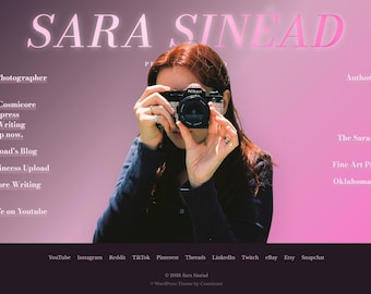 Flamingo WordPress Theme | Magazine Cover Blog, Jelly (Digital Download)