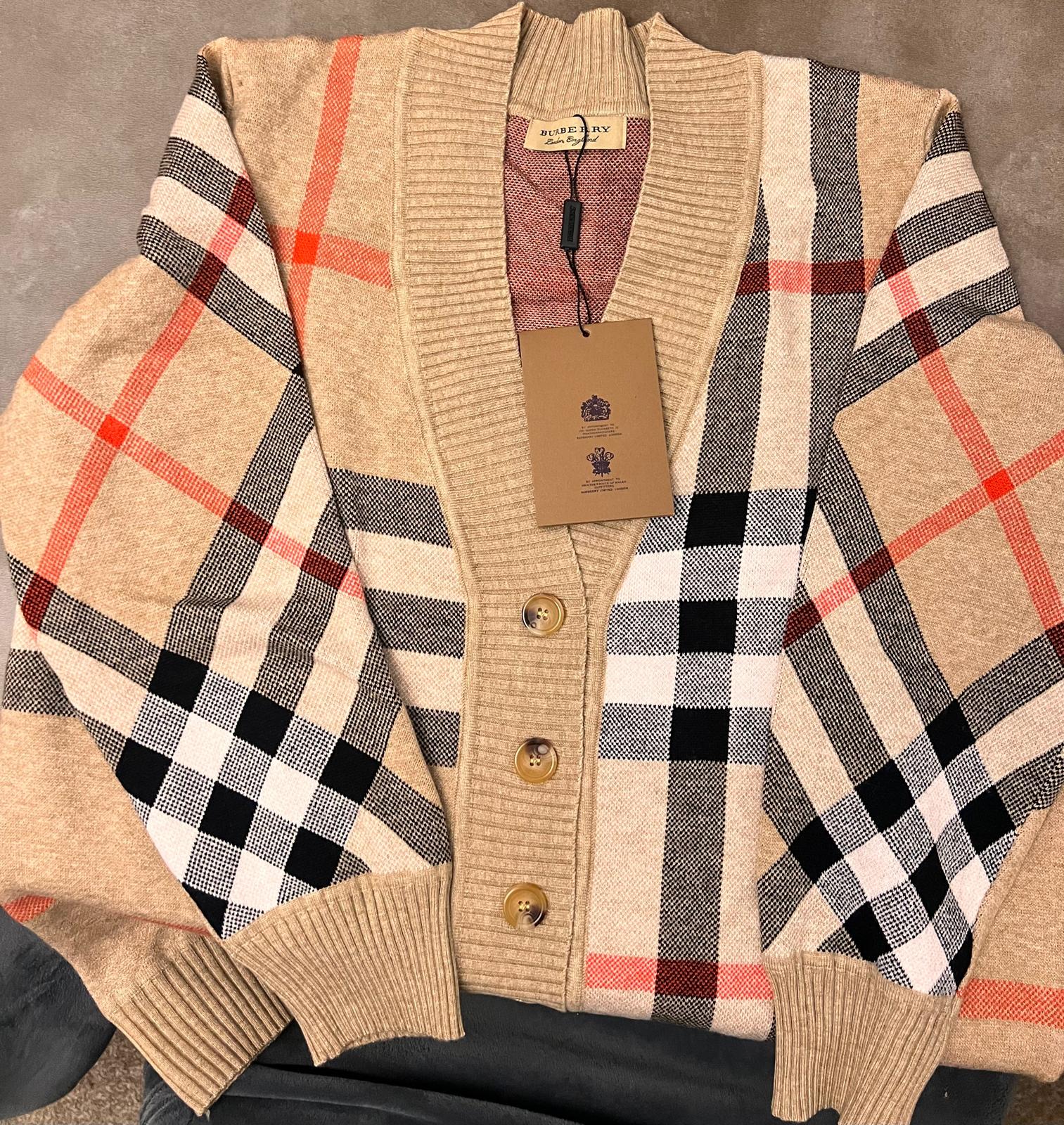 Burberry cardigan mens - Etsy 日本