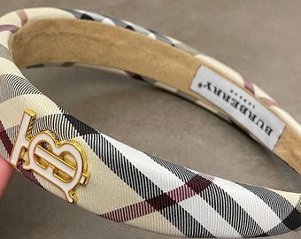 Authentic Burberry London women headband