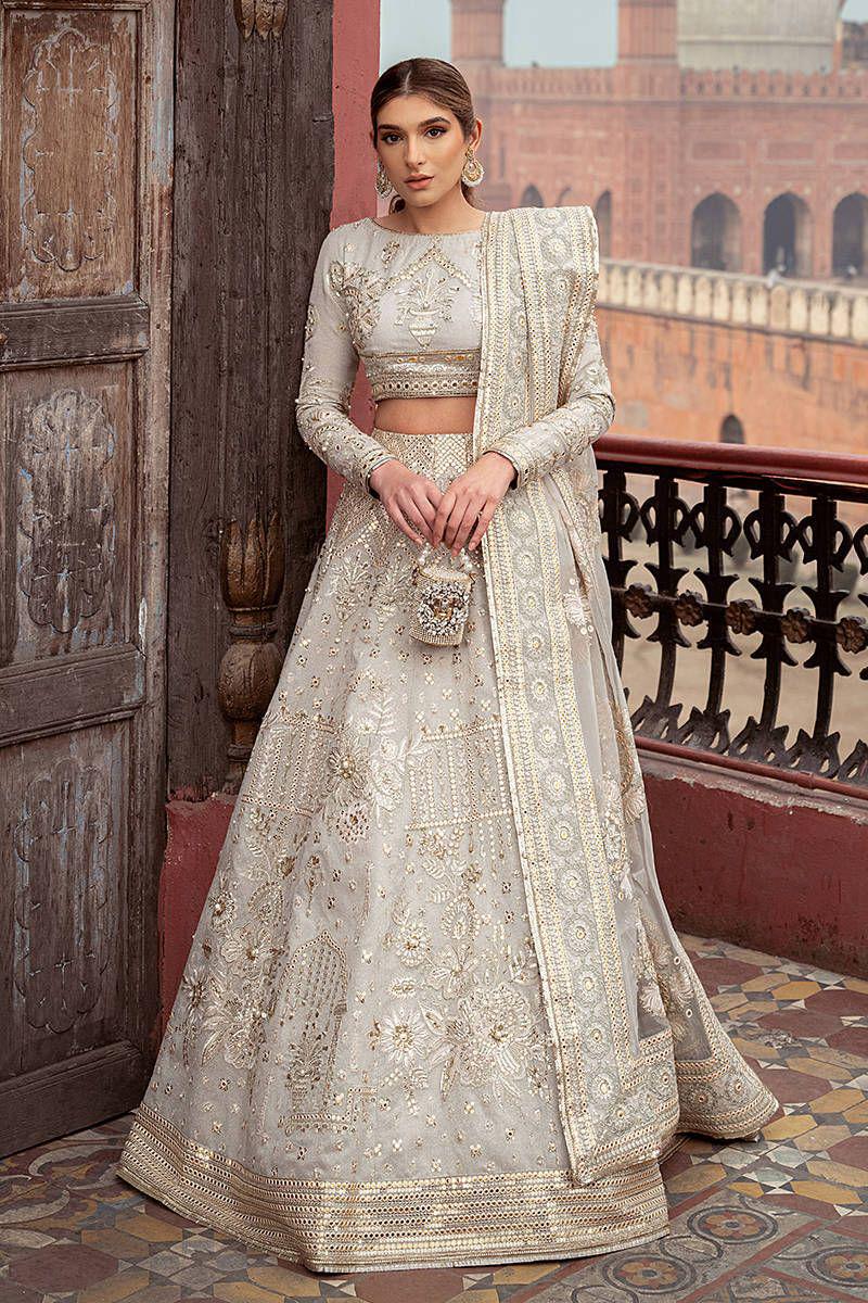 blue and gold long sleeve prom dress Kameez Party Party Wear Silk S Vanilla Cream Shanaya Stitched Ready wear  Designer Inspired Wedding Clothes Pakistani Indian Asian Fancy Womens Suits  – AÏNN London