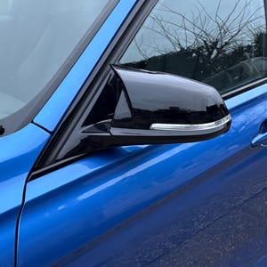 Gloss Black Wing Mirror Cover Caps For BMW F20 F21 F22 F23 F30 F31 F32 F33 F34