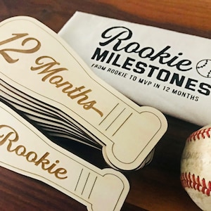 Cartes Baseball Baby Milestone, Cadeau de Baby Shower, Baby Shower de baseball, Signe bébé de baseball, Cartes Baby Milestone, Cadeau de bébé de baseball