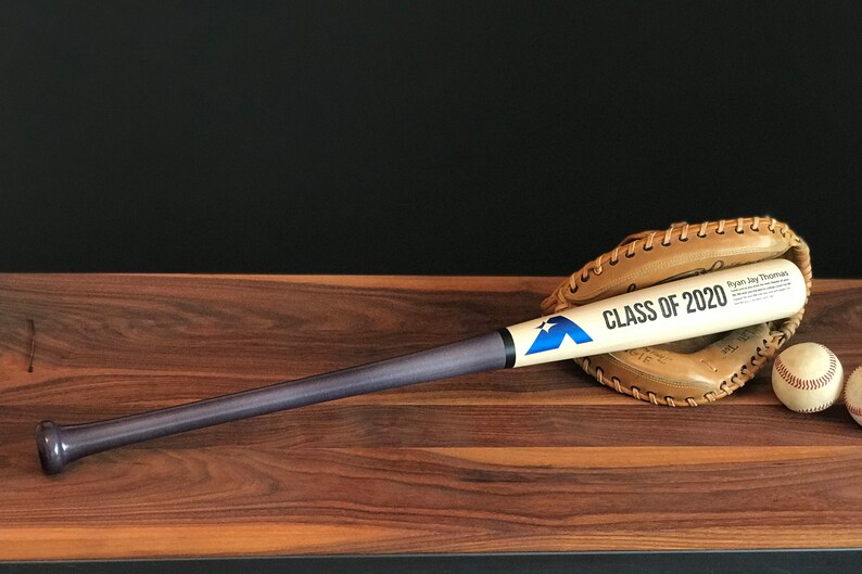 Graduation gift Engraved Baseball Bat Commencement Etsy