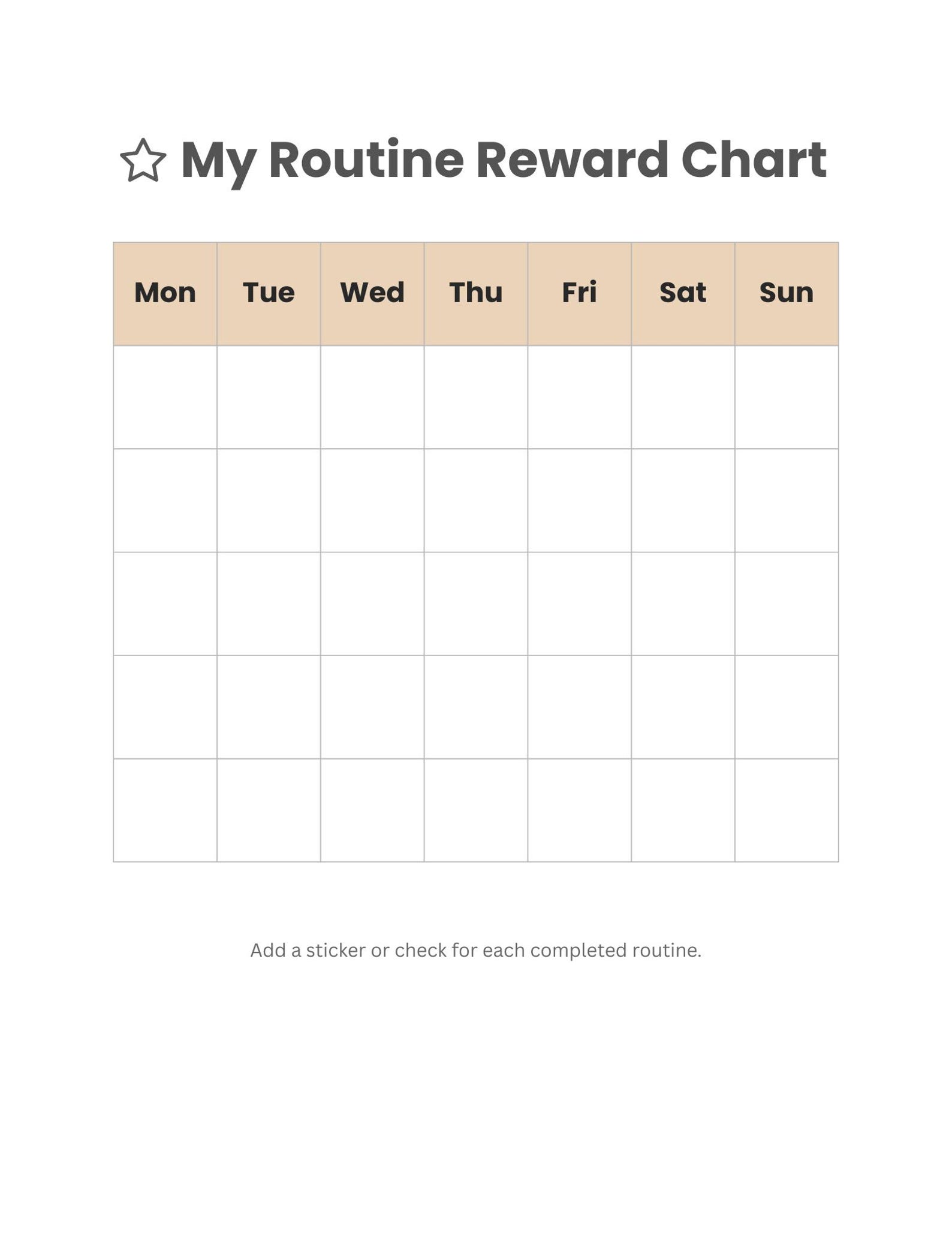 Kids Daily Routine Chart Printable | Morning & Bedtime Visual Schedule ...