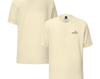 Camiseta ShadowStitch Classic Logo Bordada, Camiseta Minimalista de Estilo Urbano, Top Imprescindible de la Marca