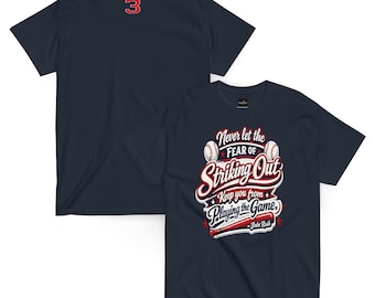 Camiseta motivacional con frases legendarias de Babe Ruth, camiseta estampada, ShadowStitch