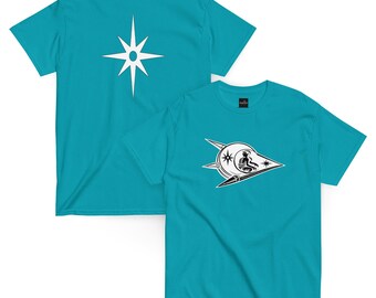 The Star Traveler T-Shirt – White Logo