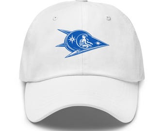 The Star Traveler Cap – Varsity Blue Logo