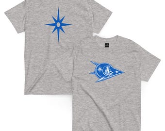 The Star Traveler T-Shirt – Varsity Blue Logo