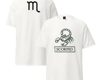 The Zodiac Scorpio Unisex classic tee