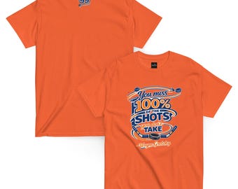 Camiseta motivacional con frases legendarias de Gretzky, camiseta estampada, ShadowStitch
