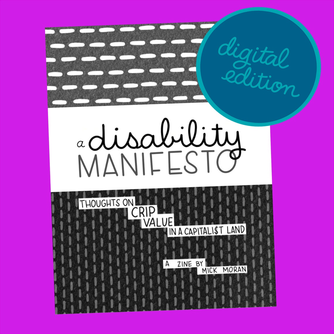 Disability Manifesto Zine digital Screen Reader Etsy