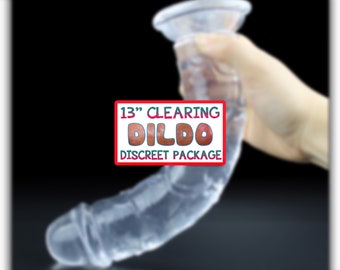 3 Color -  Jelly Dildo, Transparent Dildo, Clear Realistic Dildo, Suction Cup  Women's Adult Sex Toys Woman Clitoral Anal Butt Plug