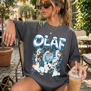 Disney Olaf Shirt, Funny Disney Snowman Shirt, Disney Frozen Shirt, Cute Disney Holiday Tee Gift, Disney Olaf Sweatshirt image 6