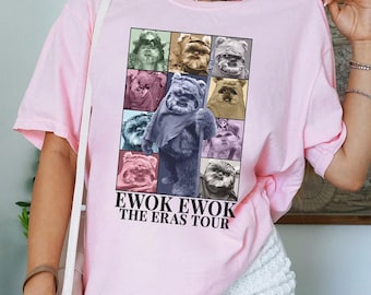 Ewok Ewok StarWars Eras Tour Shirt, Galaxy's Edge Hollywood Studios Shirt, grappig Ewok Shirt, WDW Family Shirt, Disneyland Trip Shirt