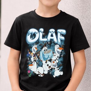 Disney Olaf Shirt, Funny Disney Snowman Shirt, Disney Frozen Shirt, Cute Disney Holiday Tee Gift, Disney Olaf Sweatshirt image 3