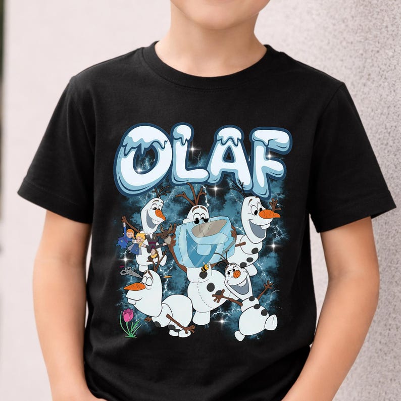 Disney Olaf Shirt, Funny Disney Snowman Shirt, Disney Frozen Shirt, Cute Disney Holiday Tee Gift, Disney Olaf Sweatshirt image 3