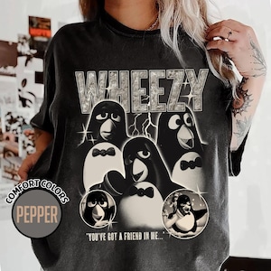Disney Toy Story Wheezy Shirt, Toy Story Penguin Wheezy Sing Shirt, Disney Characters Shirt, Disney Trip Shirt, Toy Story Birthday T-shirt image 1