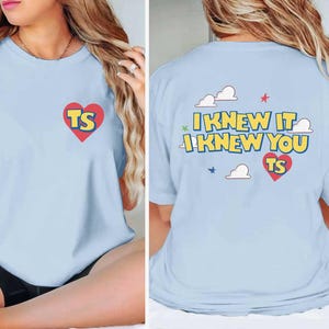 Retro Pixar Toy Story 5 Comfort Colors Shirt, I Knew It I Knew You, Disneyland Toy Story 5 Shirt, Western Cowgirl Tee, Toy Story Stamp Shirt image 3