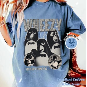 Disney Toy Story Wheezy Shirt, Toy Story Penguin Wheezy Sing Shirt, Disney Characters Shirt, Disney Trip Shirt, Toy Story Birthday T-shirt image 2