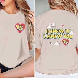 Retro Pixar Toy Story 5 Comfort Colors Shirt, I Knew It I Knew You, Disneyland Toy Story 5 Shirt, Western Cowgirl Tee, Toy Story Stamp Shirt image 2