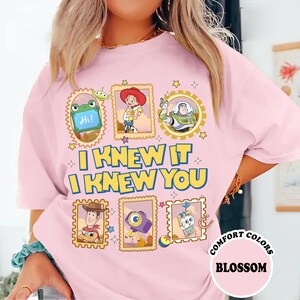 Tay Story Friendship Comfort Colors Shirt, I Knew It I Knew You T-Shirt, TS Woody Jessie Tee, Fans Disneyland Trip Gift, Trendy Music Gift image 3