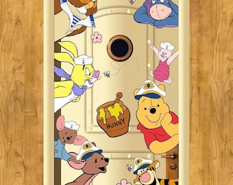 Gepersonaliseerde Winnie de Poeh Disneyland Cruise-magneet, aangepaste Pooh Bear Boy/Meisje Knorretje Teigetje Familie cruiseschip deur passagiershut