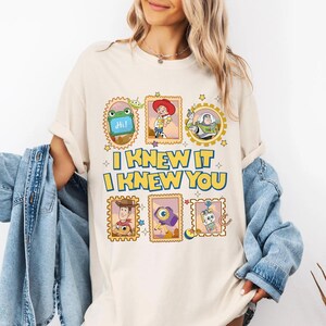 Tay Story Friendship Comfort Colors Shirt, I Knew It I Knew You T-Shirt, TS Woody Jessie Tee, Fans Disneyland Trip Gift, Trendy Music Gift image 4