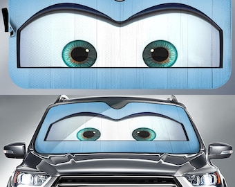 Sally Carrera Cars Movie Car Sunshade, Radiator Springs Disneyland Movie Car Auto Sunshade Car Windshield Car Accessories