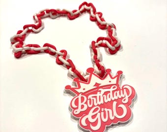 Birthday Girl Necklace