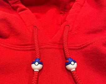 Drawstring Sweater Beads (Pokémon Great Ball Pokeball)