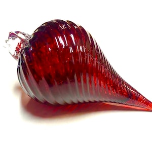 Ruby red ornament