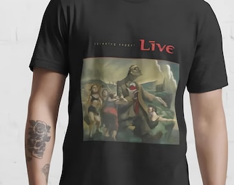Live Throwing Kupfer Tee T-Shirt Schwarz Größe S-4XL