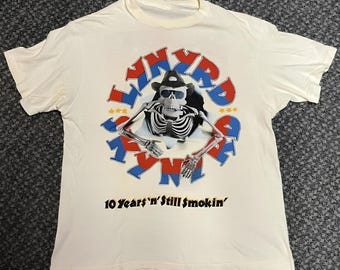 Lynyrd Tour Shirt Konzert 1988 T Shirt Weiß Gr S-4XL