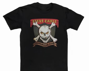 Retro Copperhead Road Steve Charles T-Shirt Schwarz Größe S-4XL